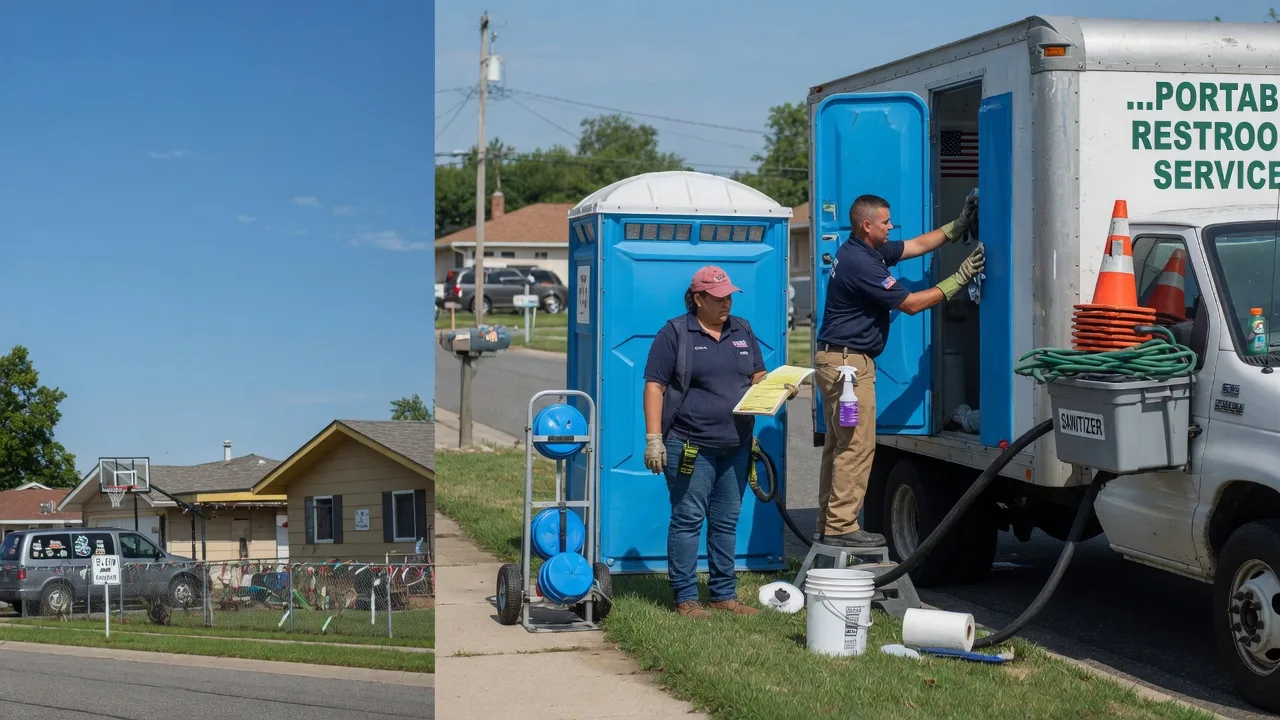 Portable Toilet Rental in Leivasy, WV near me
